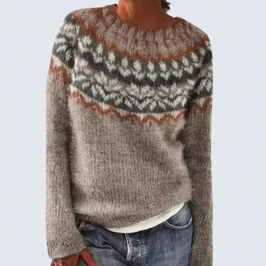 Chloe | Cozy Retro Sweater