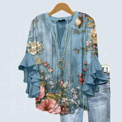 Maison™ | Vintage Floral Blouse