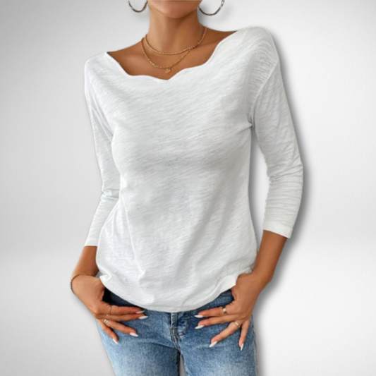 Maison™ | Elegant Drape Top