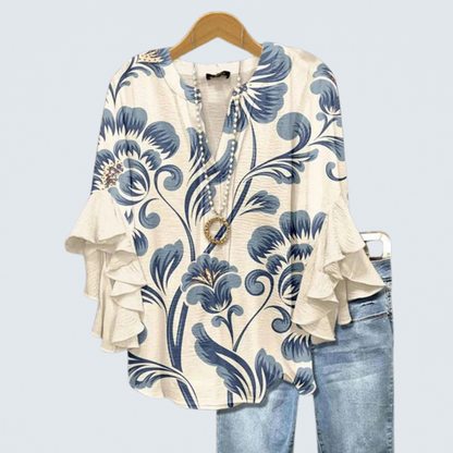 Maison™ | Vintage Floral Blouse