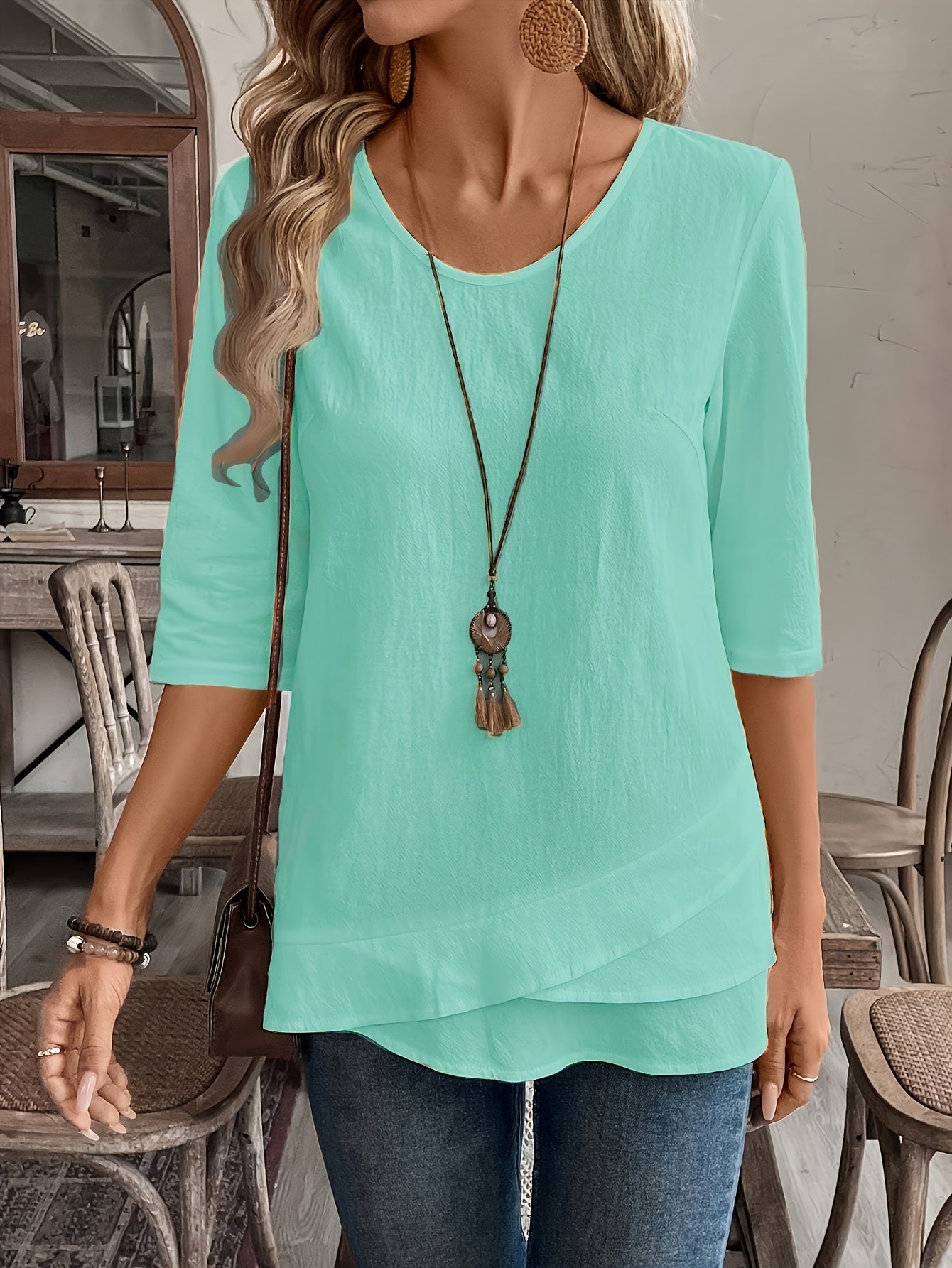 Maison™ | Flowy Layered Blouse