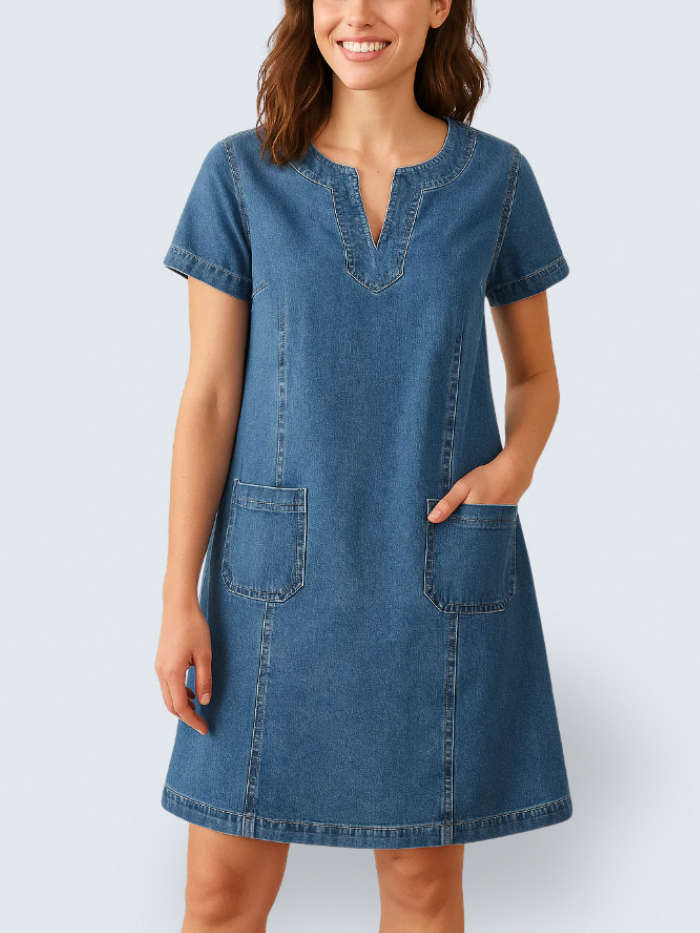 Maison™ | Denim Pocket Dress