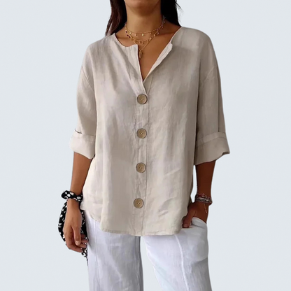 Maison™ | Relaxed Linen Blouse