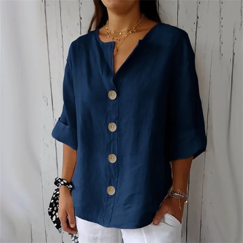 Maison™ | Relaxed Linen Blouse