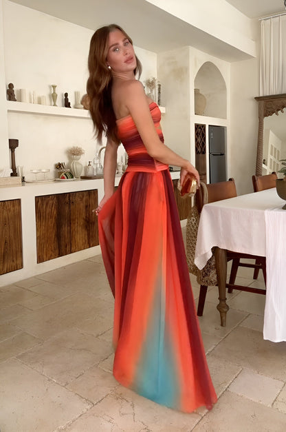 Maison™ | Strapless Maxi Dress