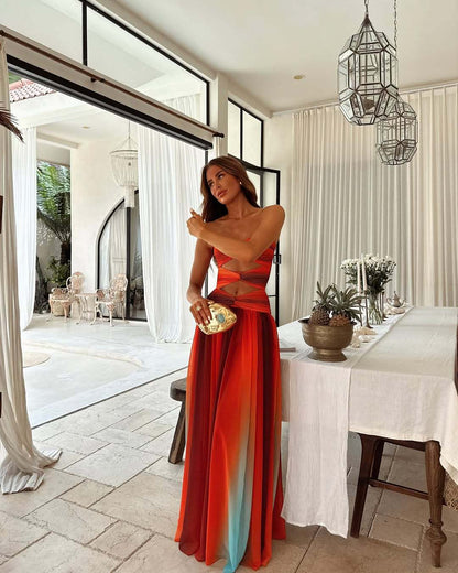 Maison™ | Strapless Maxi Dress